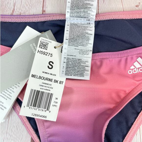Adidas Melbourne Printed Bikini Bottom Women’s Size Small (H59275) - Picture 7 of 8